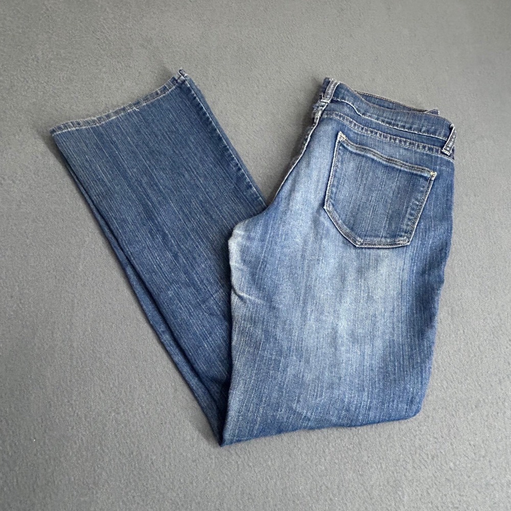 Old Navy Jeans Women 6 Blue The Flirt Bootcut Mid Rise Stretch Denim Casual